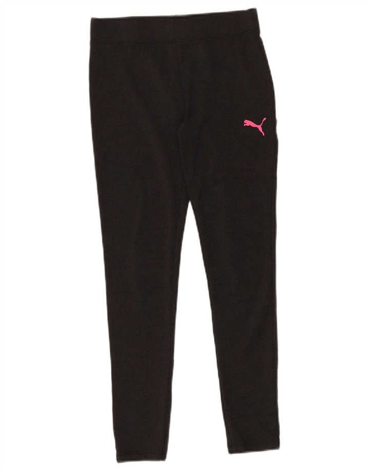 Puma Girls Leggings 10-11 Years Medium  Black Polyester