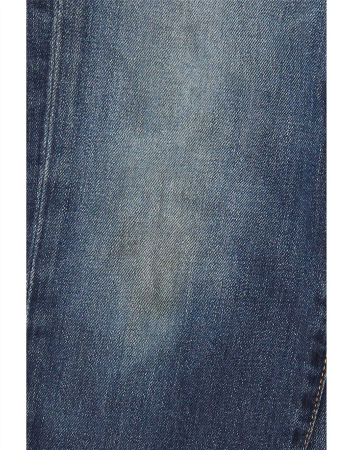 Levi's Mens Distressed Slim Jeans W32 L27 Blue Cotton