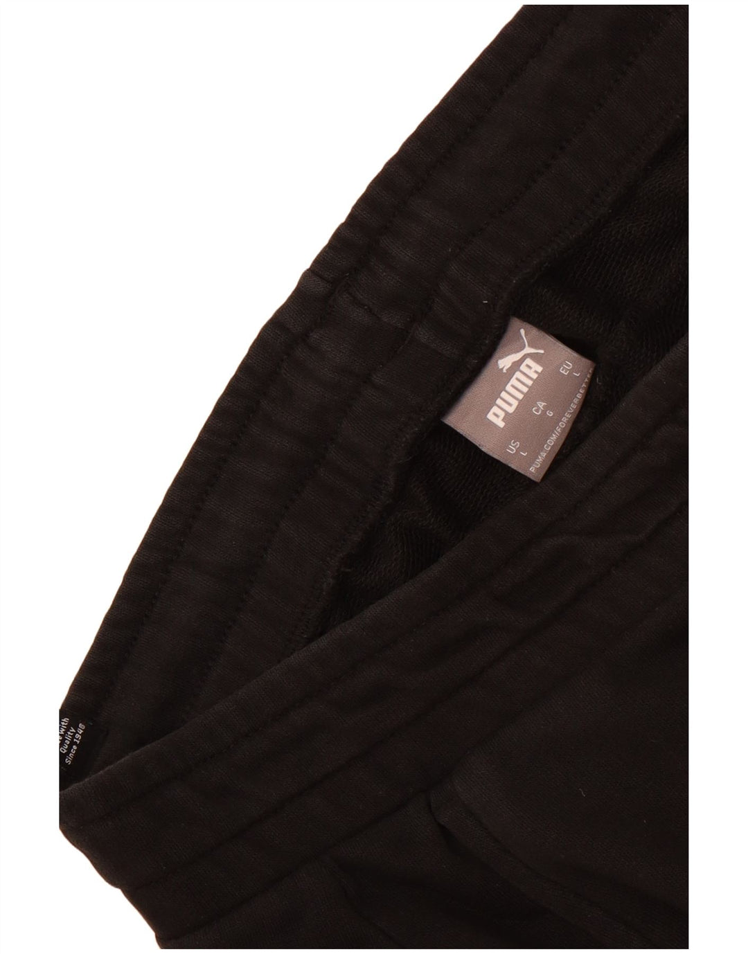 Puma Mens Tracksuit Trousers Large  Black