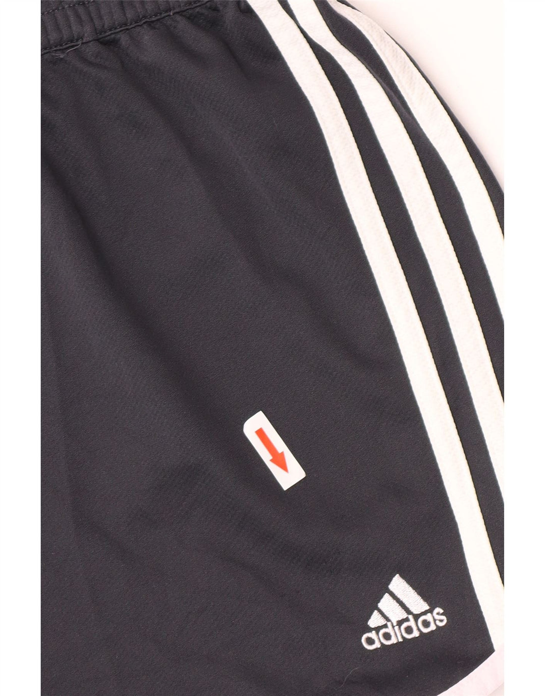 Adidas Womens Sport Shorts UK 16 Large  Navy Blue Polyester