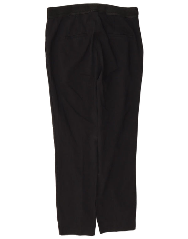 Zara Womens Straight Chino Trousers Large W30 L27 Grey Cotton
