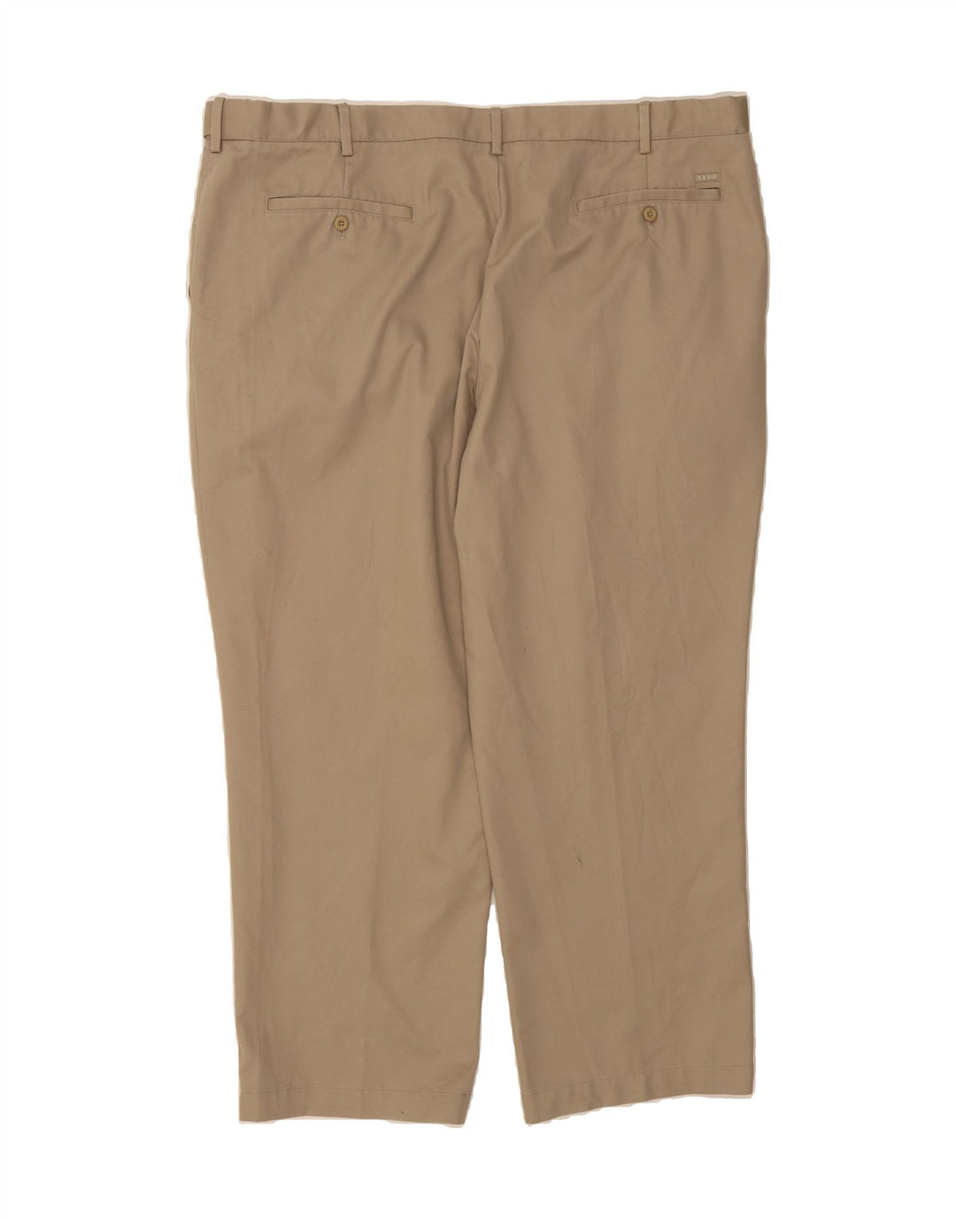 IZOD Mens Pegged Chino Trousers W46 L30 Beige Cotton Vintage Izod and Second-Hand Izod from Messina Hembry 