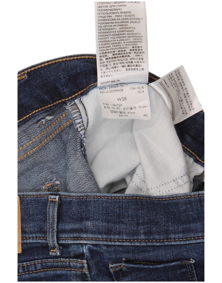 LEVI'S Mens Denim Bermuda Shorts W28 Small  Blue Cotton