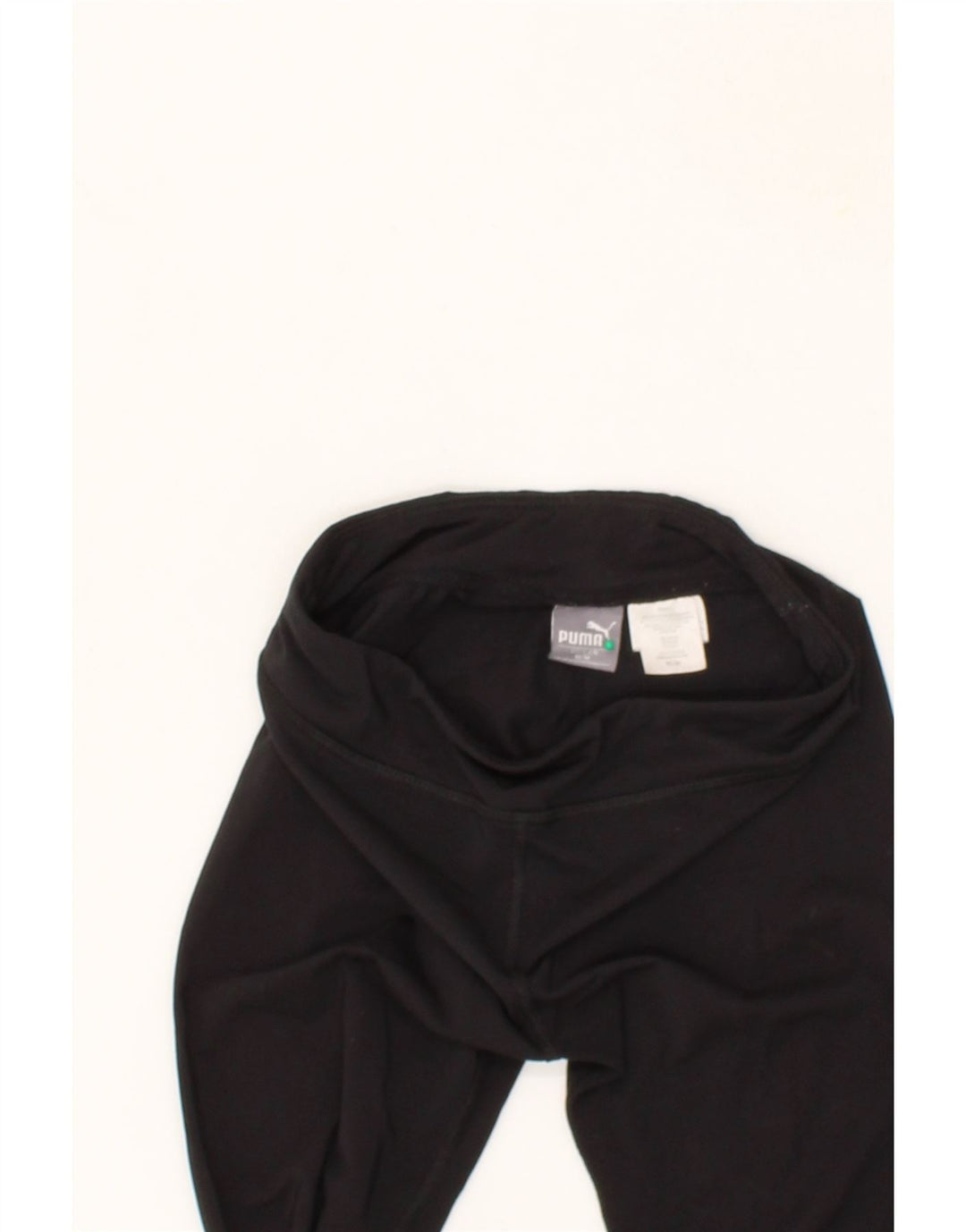 PUMA Girls Leggings 9-10 Years Medium Black Polyester Vintage Puma and Second-Hand Puma from Messina Hembry 