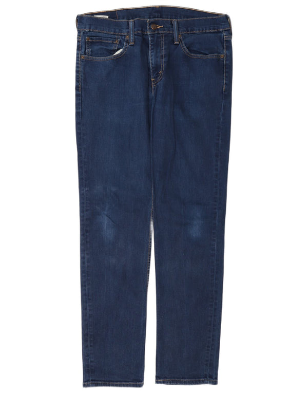 Levi's Mens 511 Slim Jeans W32 L32 Blue Cotton