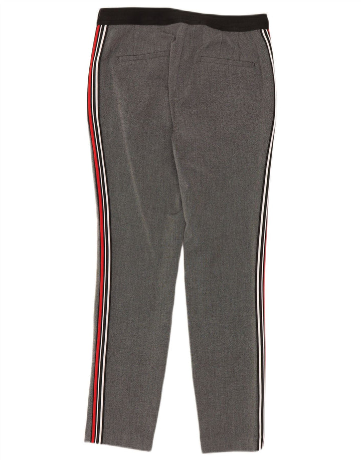 Zara Womens Slim Chino Trousers Medium W28 L28 Grey