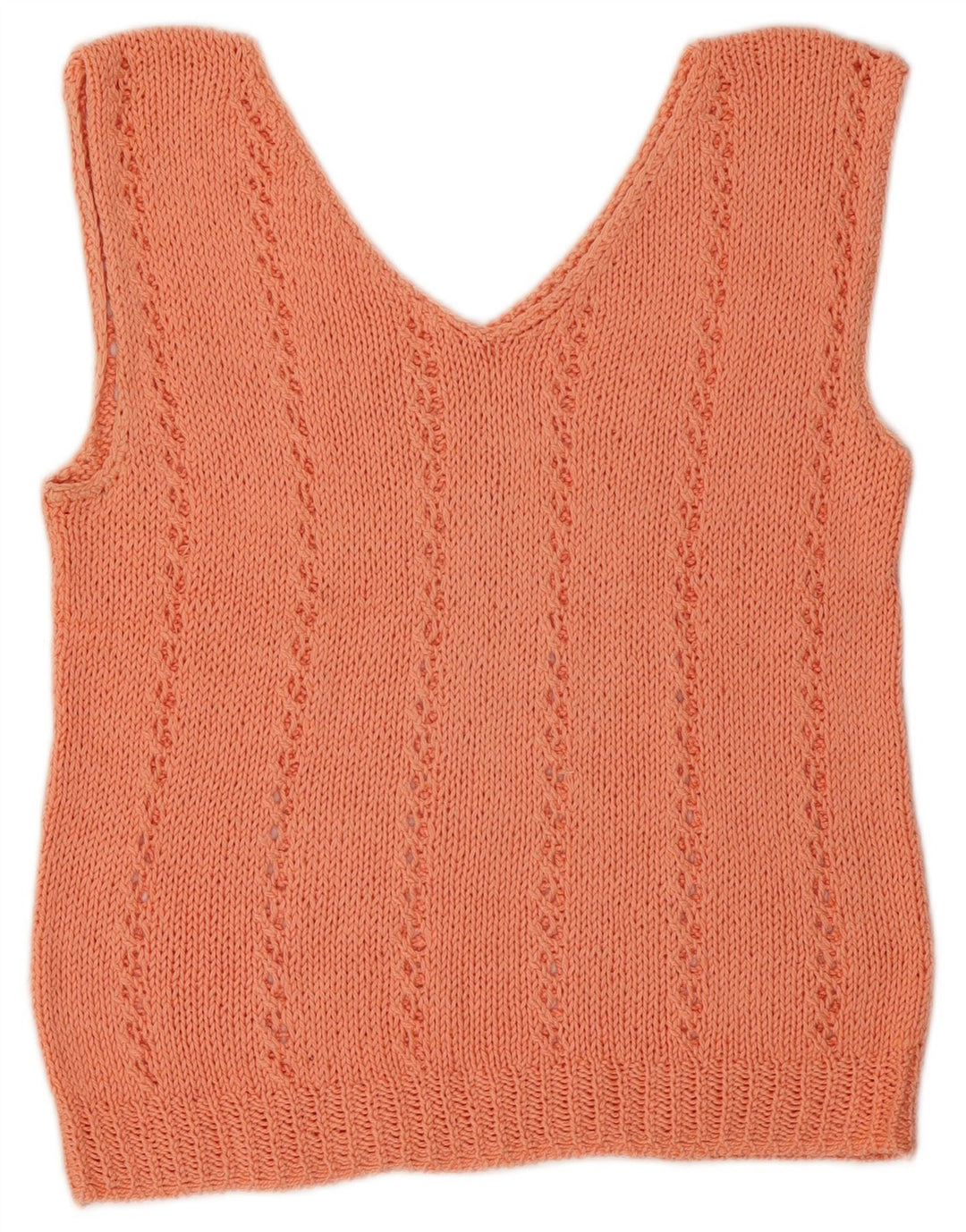 VINTAGE Womens Vest Tank Top UK 14 Medium Pink