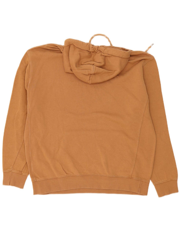 Lee Mens Regular Fit Hoodie Jumper Large Beige Cotton