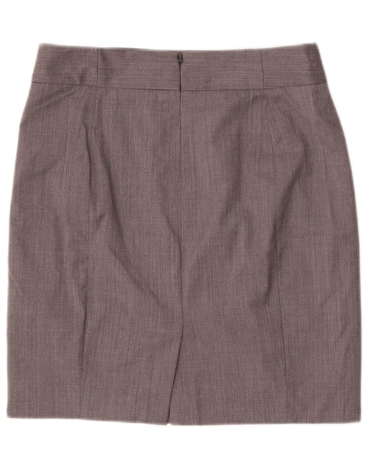 J. Crew Womens Pencil Skirt US 6 Medium W30  Grey Wool