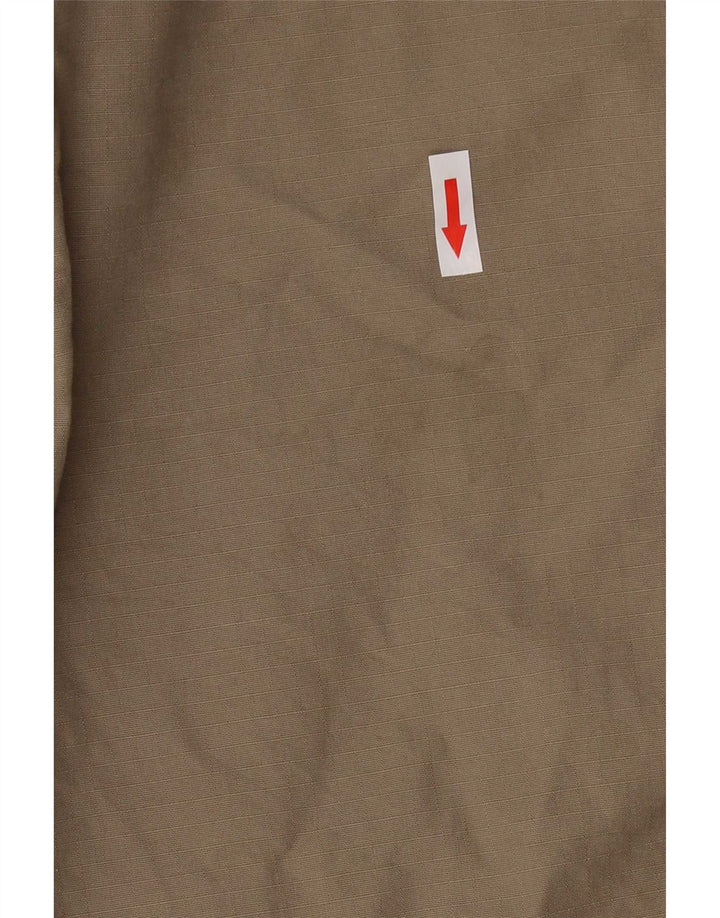 Wrangler Mens Cargo Shorts W44 2XL Brown Cotton