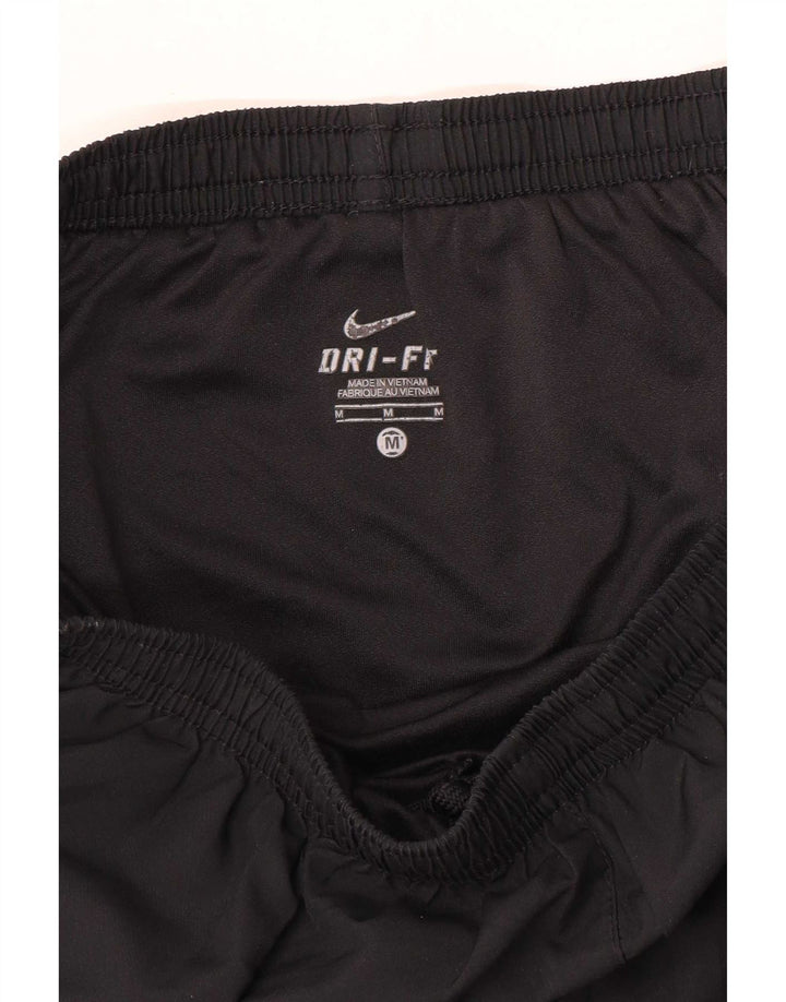 Nike Womens Sport Shorts UK 14 Medium Black Colourblock