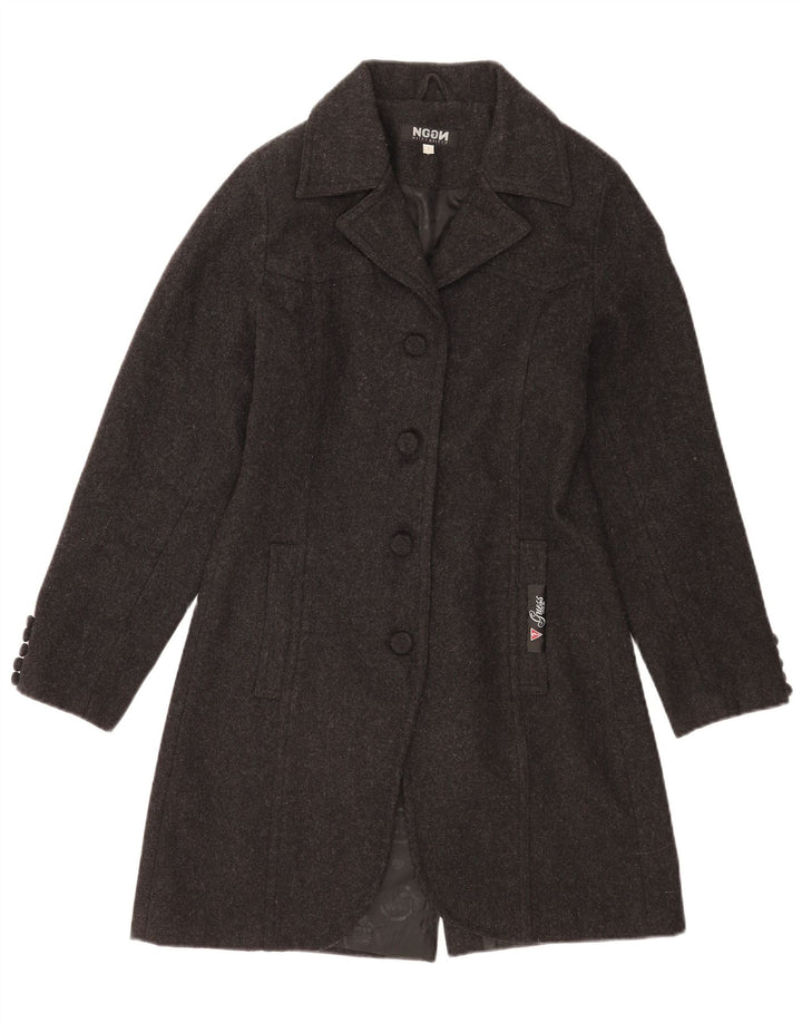 Guess Womens Overcoat US 3 XS Grey