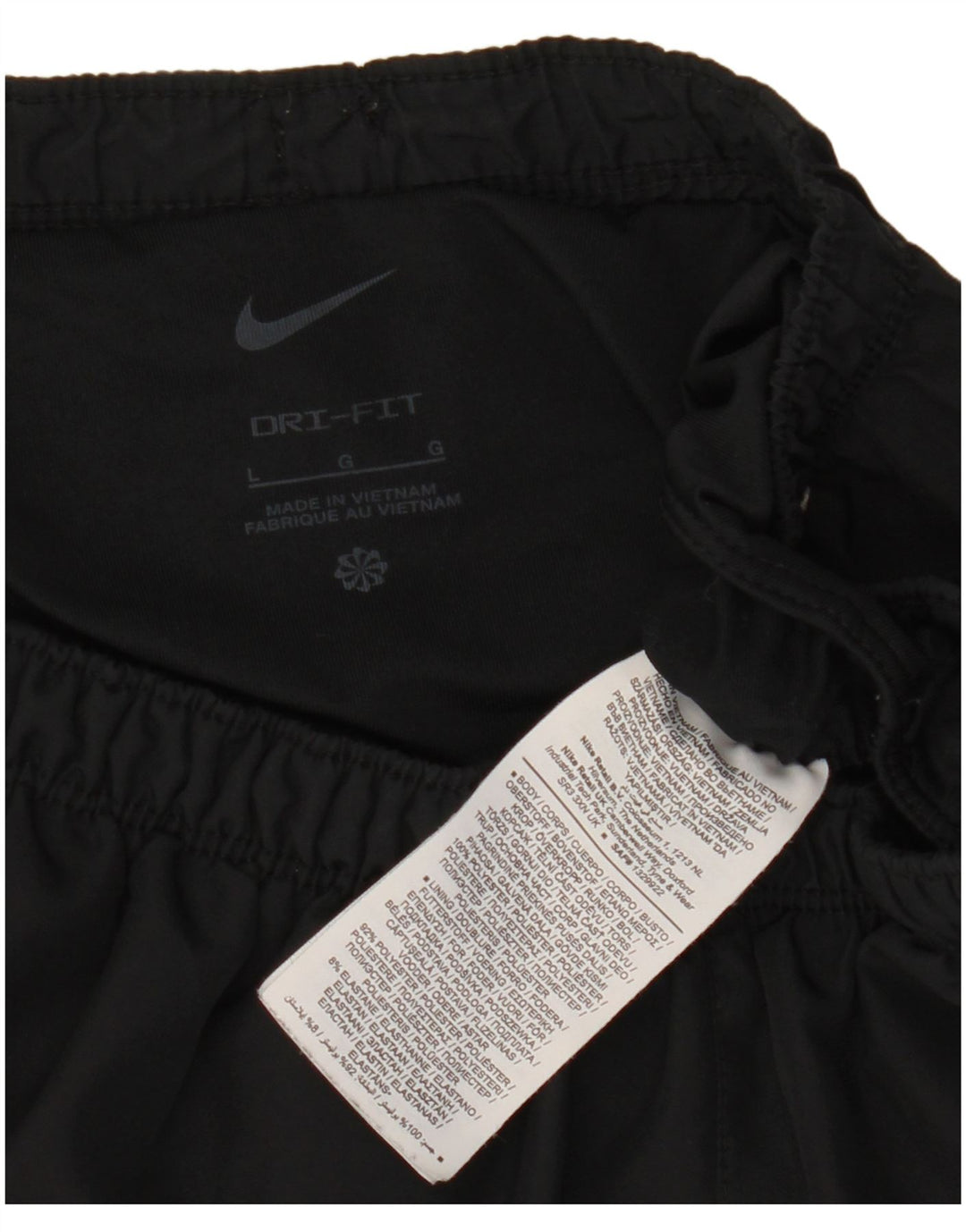 Nike Mens Dri Fit Sport Shorts Large  Black Polyester