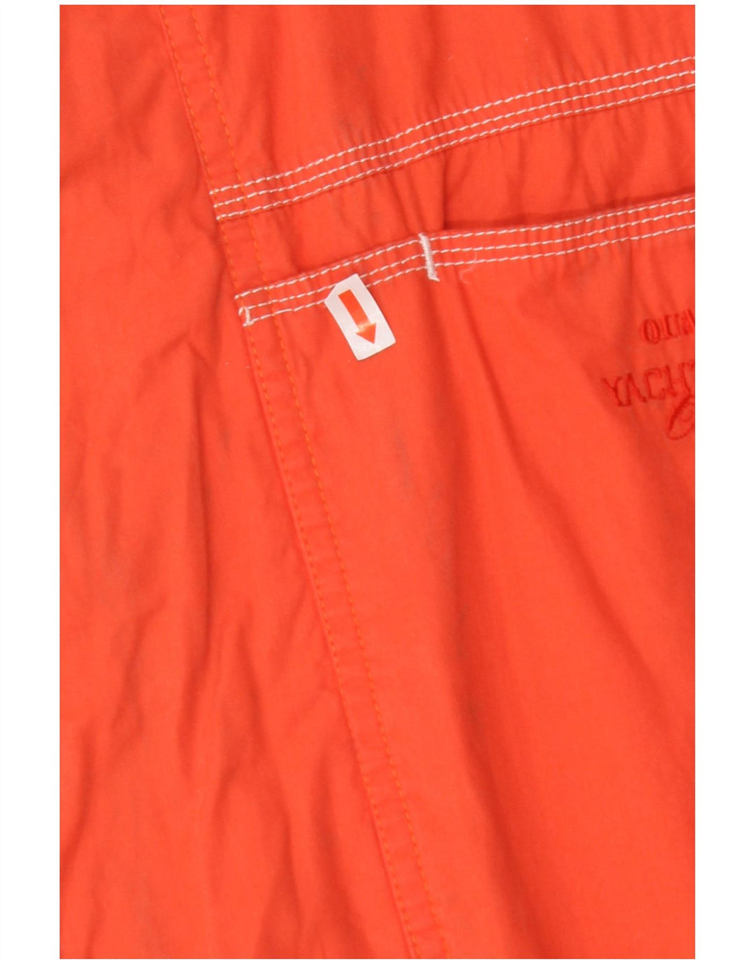 QUARRY Mens Utility Jacket UK 42 XL Orange Cotton