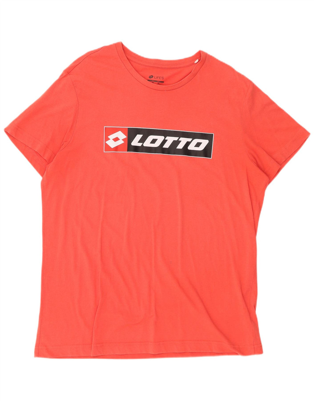 LOTTO Mens Graphic T-Shirt Top 2XL Red