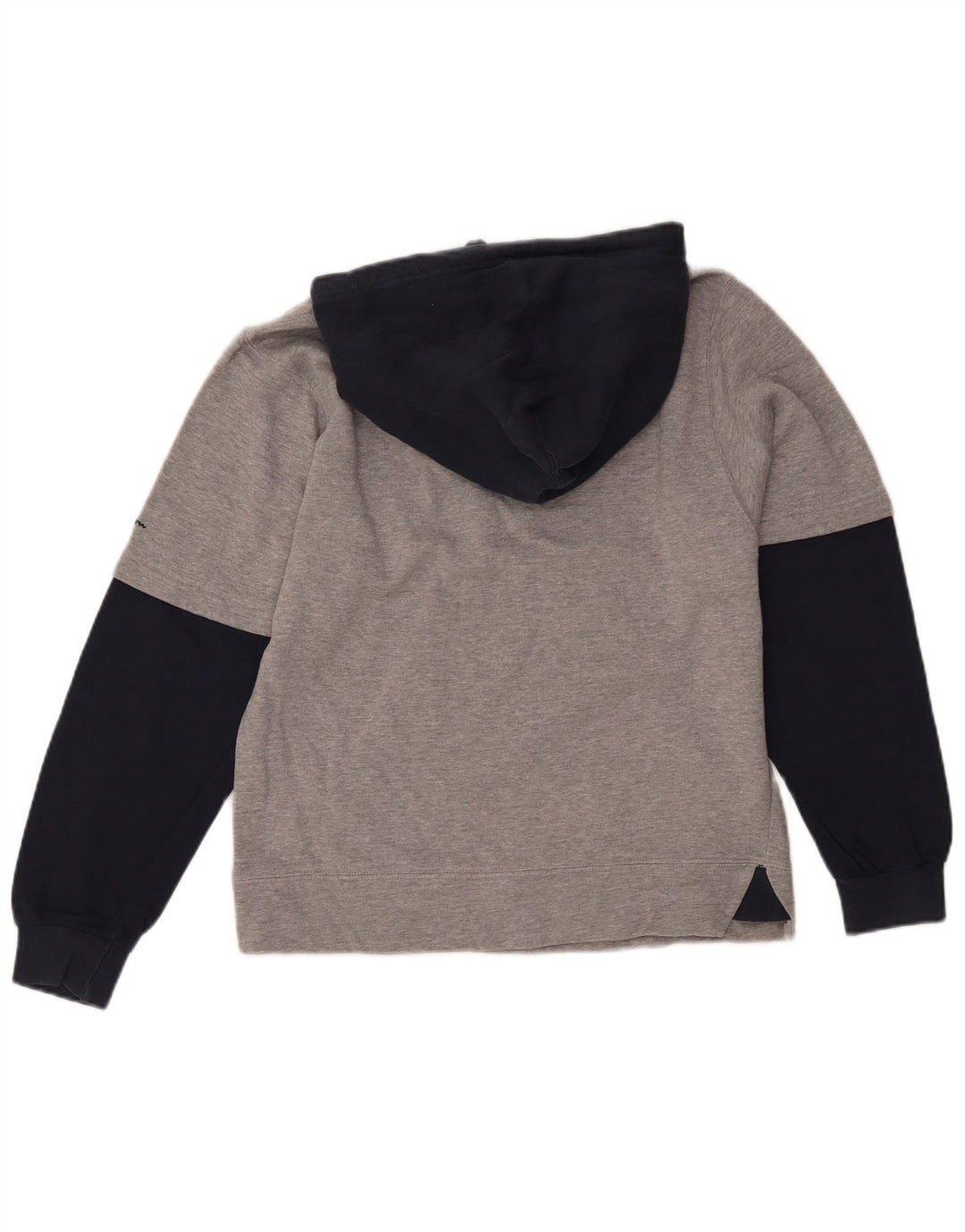 Champion Mens Alabama Graphic Hoodie Jumper Small Grey Colourblock Cotton