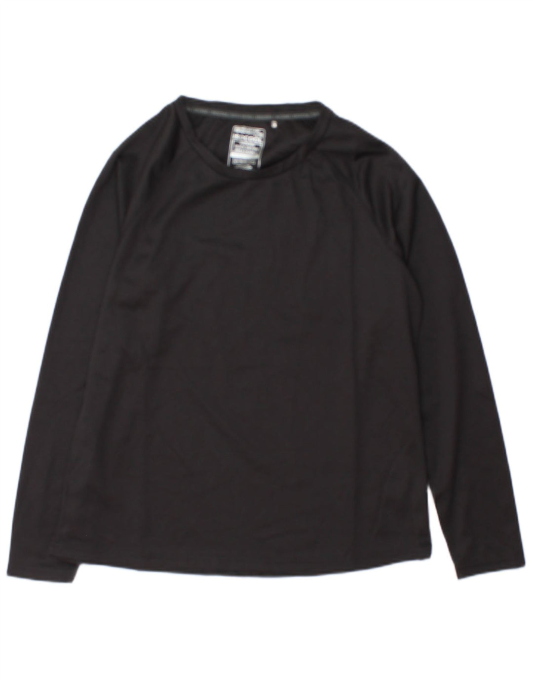 Mountain Warehouse Mens Top Long Sleeve UK 14 Large Black Polyester