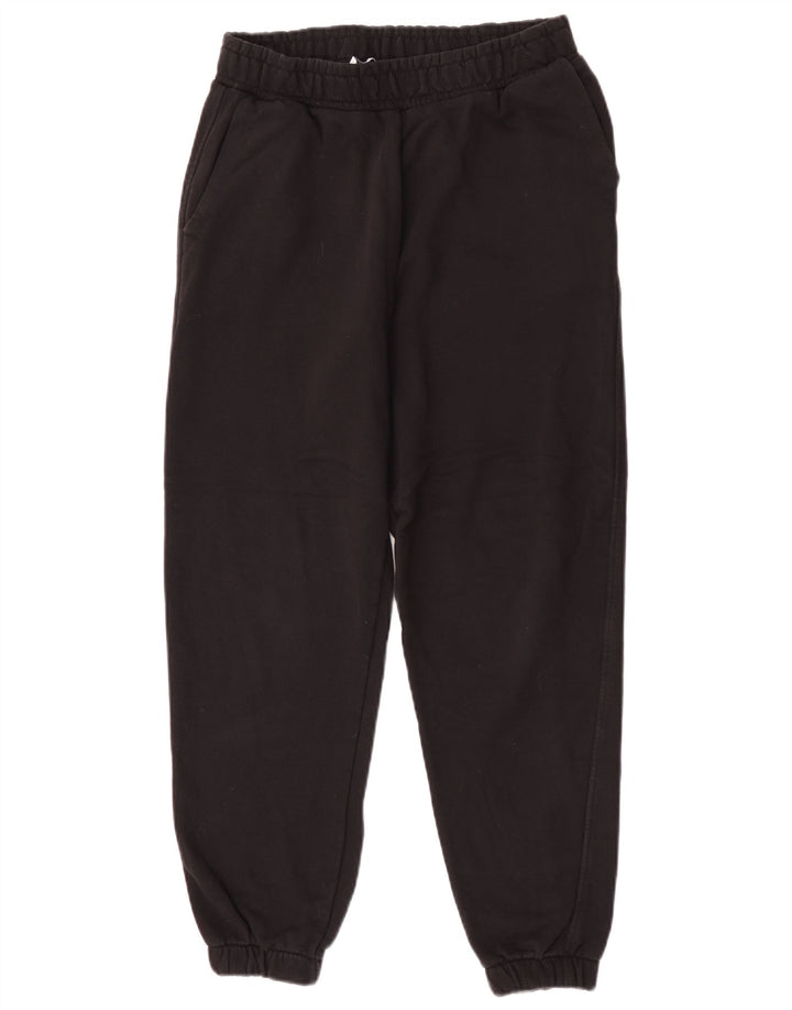Zara Mens Tracksuit Trousers Joggers Medium  Black Cotton