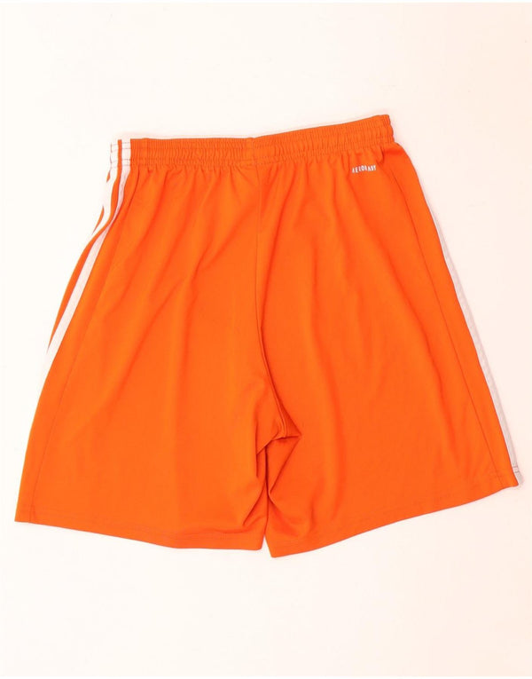Adidas Mens Aeroready Sport Shorts Medium Orange Polyester