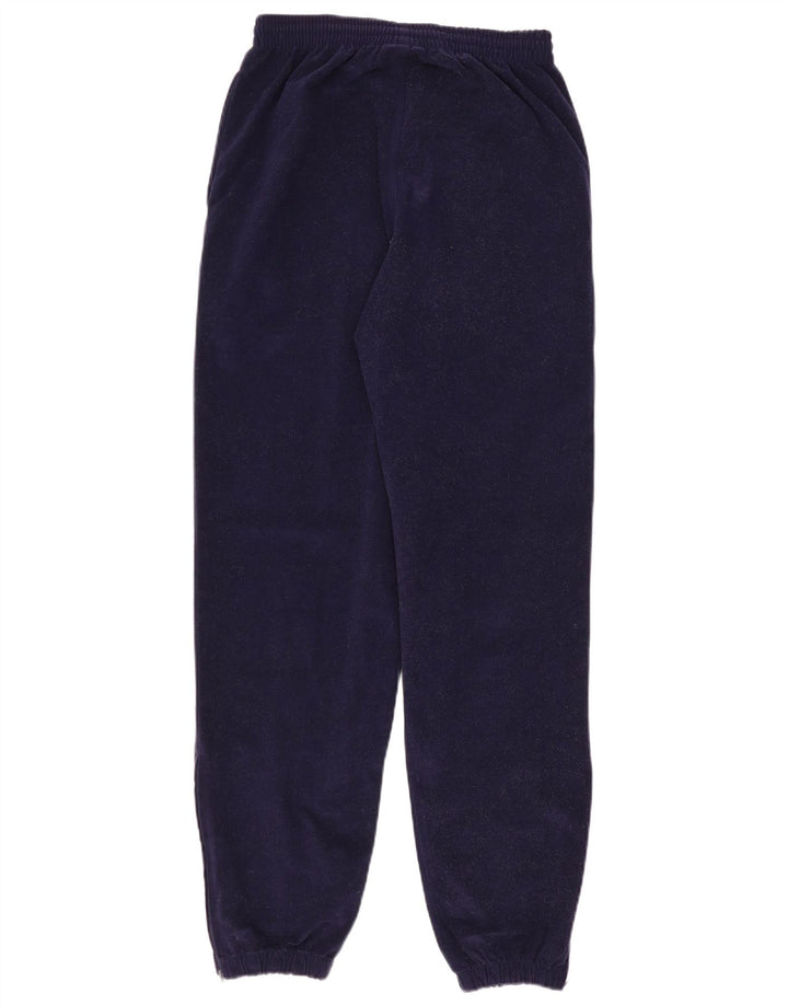 UMBRO Mens Velour Tracksuit Trousers Joggers Medium  Navy Blue
