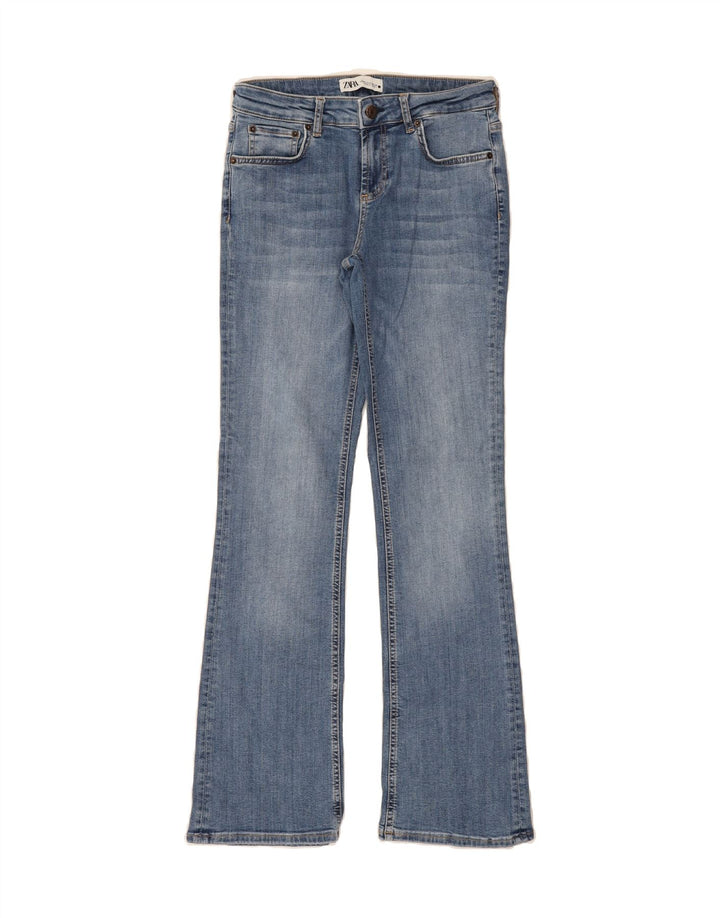 ZARA Womens Bootcut Jeans EU 38 Small W28 L32 Blue Cotton Vintage Zara and Second-Hand Zara from Messina Hembry 