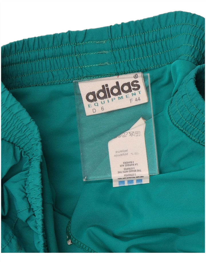 Adidas Womens Sport Shorts EU 44 Large Green Polyamide