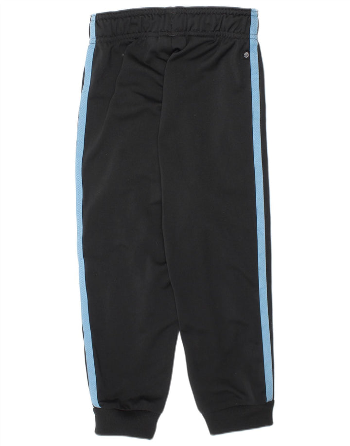 ADIDAS Boys Aeroready Tracksuit Trousers Joggers 3-4 Years Grey Polyester
