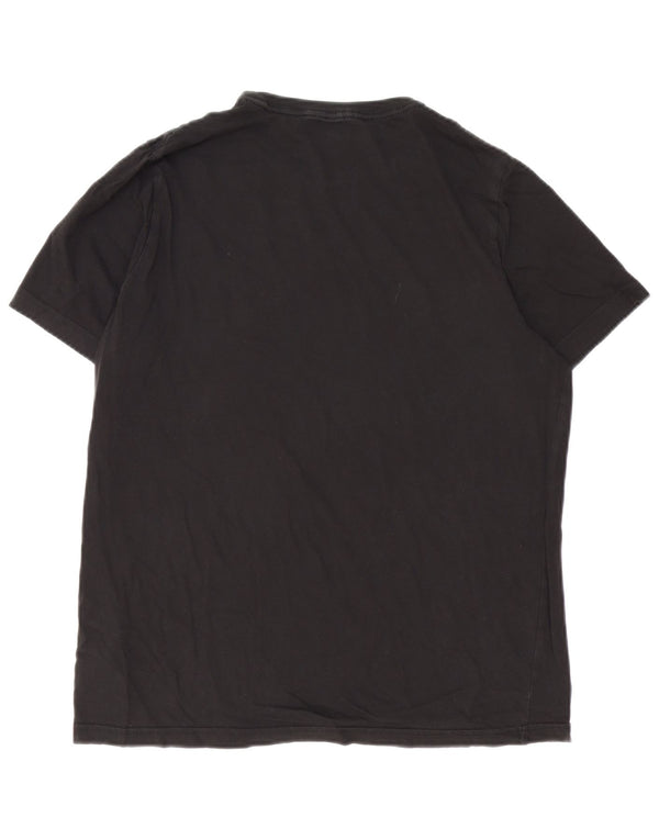 PUMA Mens Graphic T-Shirt Top Large Black Cotton