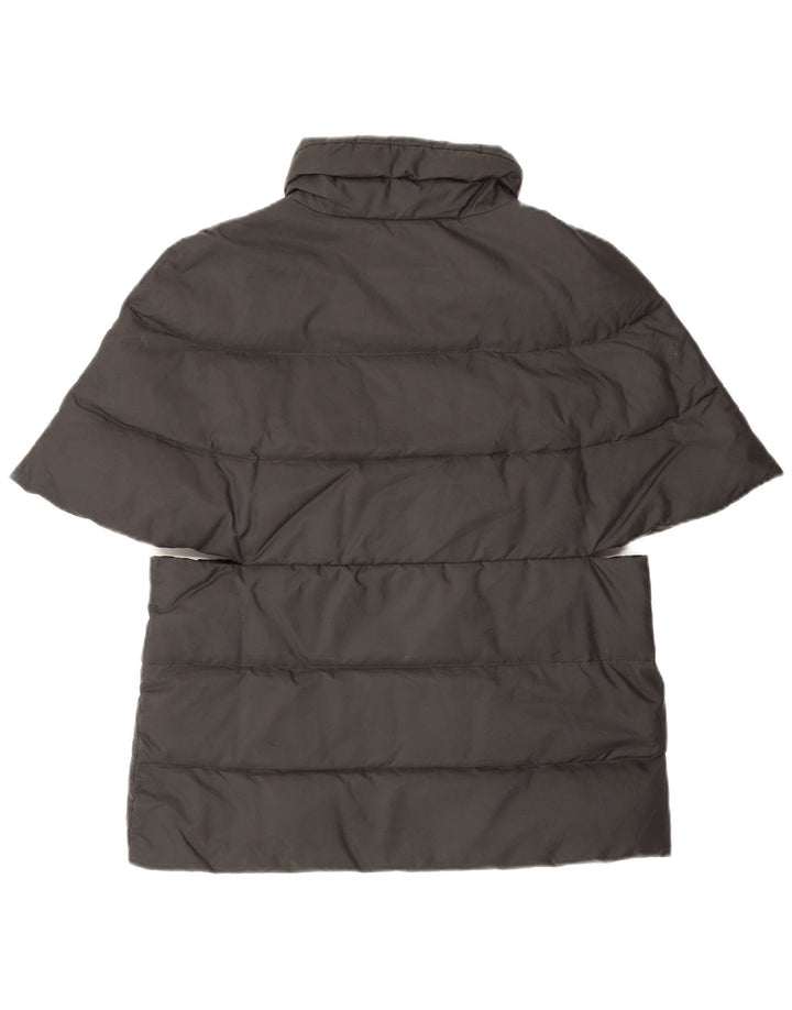 Max & Co. Womens Short Sleeve Padded Jacket UK 12 Medium Black Polyester