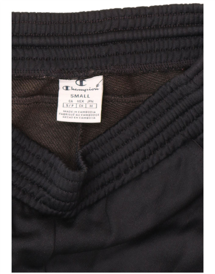Champion Mens Graphic Sport Shorts Small Black