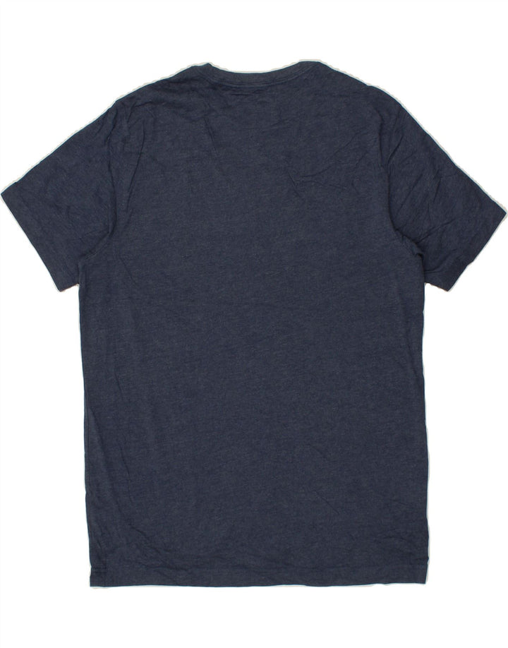 EDDIE BAUER Mens Graphic T-Shirt Top Medium Navy Blue Cotton Vintage Eddie Bauer and Second-Hand Eddie Bauer from Messina Hembry 