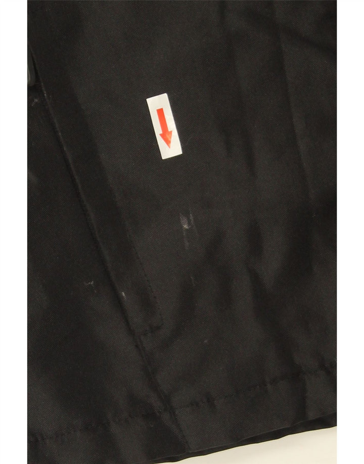 Fila Boys Windbreaker Jacket 13-14 Years Large Black Polyester