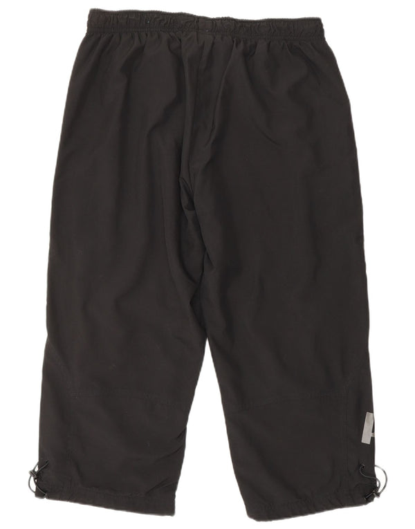 PUMA Mens Graphic Capri Tracksuit Trousers Medium  Black