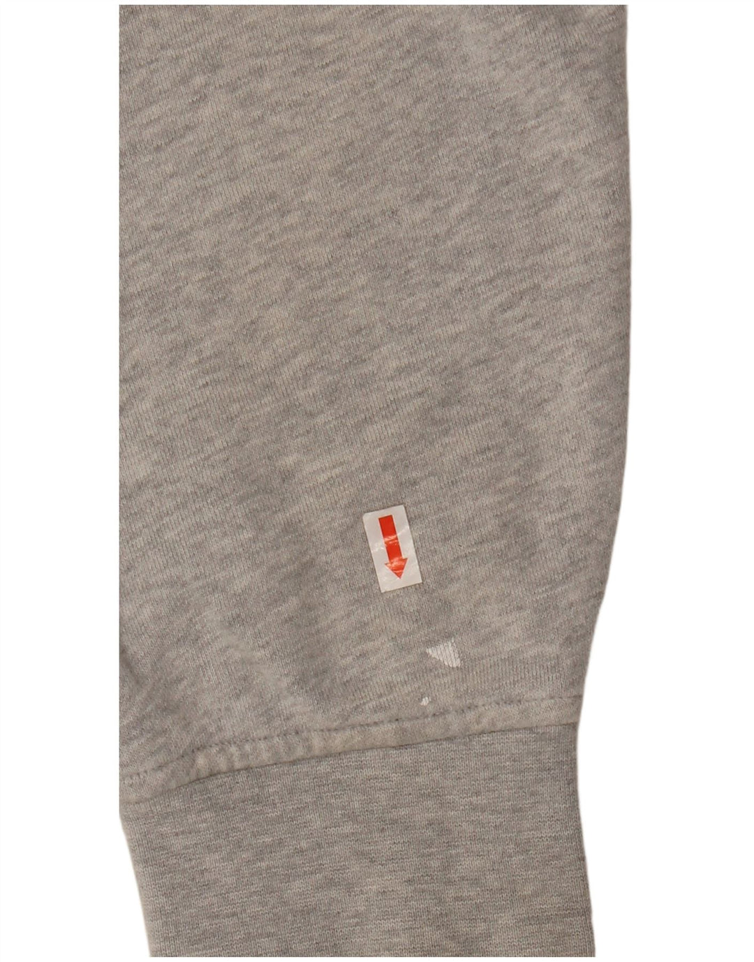 LACOSTE Mens Zip Hoodie Sweater Size 5 Large Grey Flecked Cotton