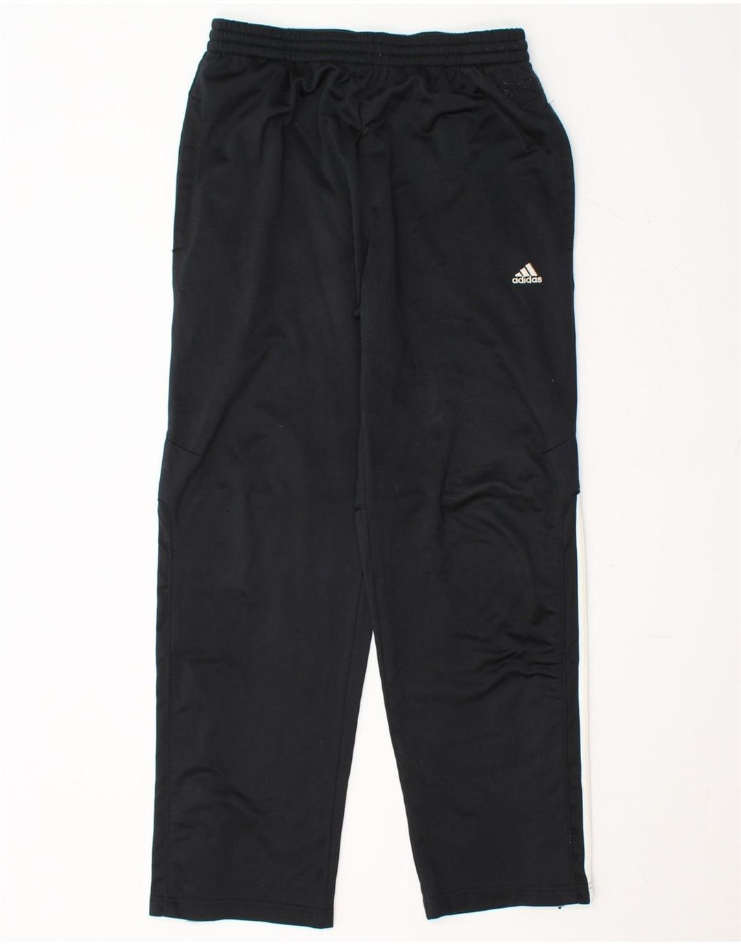 ADIDAS Mens Tracksuit Trousers Medium Black Polyester Vintage Adidas and Second-Hand Adidas from Messina Hembry 