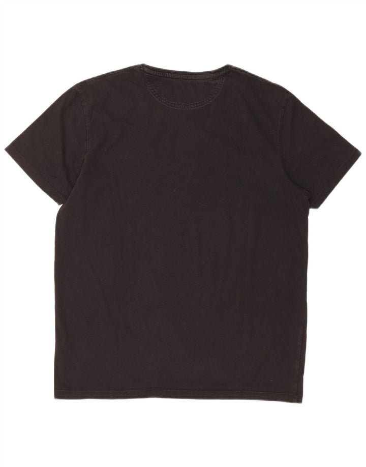 Timberland Mens Slim Fit T-Shirt Top Medium Black