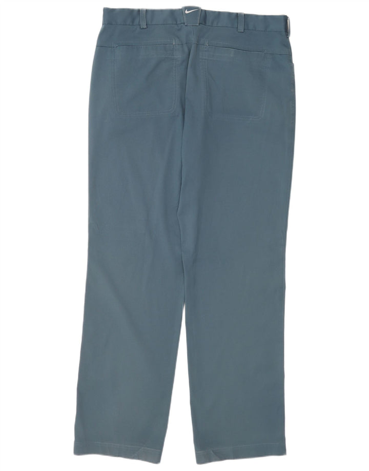 Nike Mens Golf Regular Trousers W34 L32 Blue Polyester