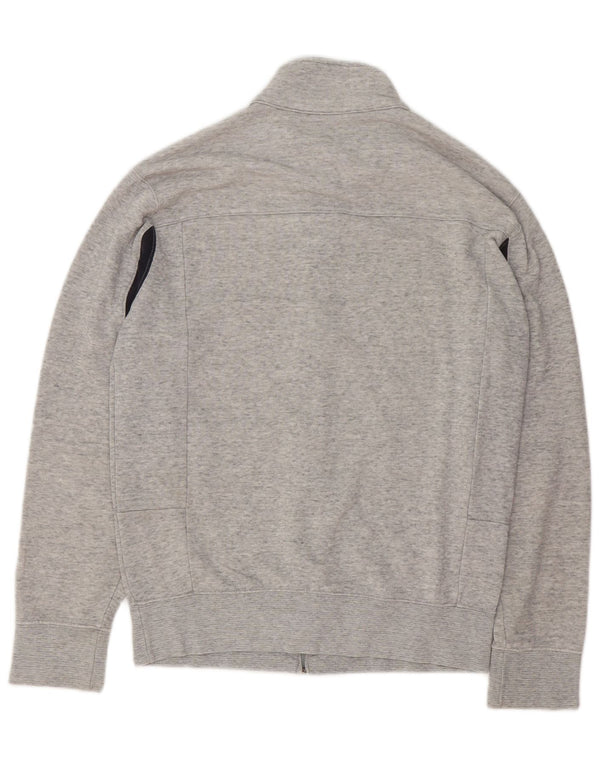 Champion Mens Tracksuit Top Jacket Medium Grey Colourblock Cotton