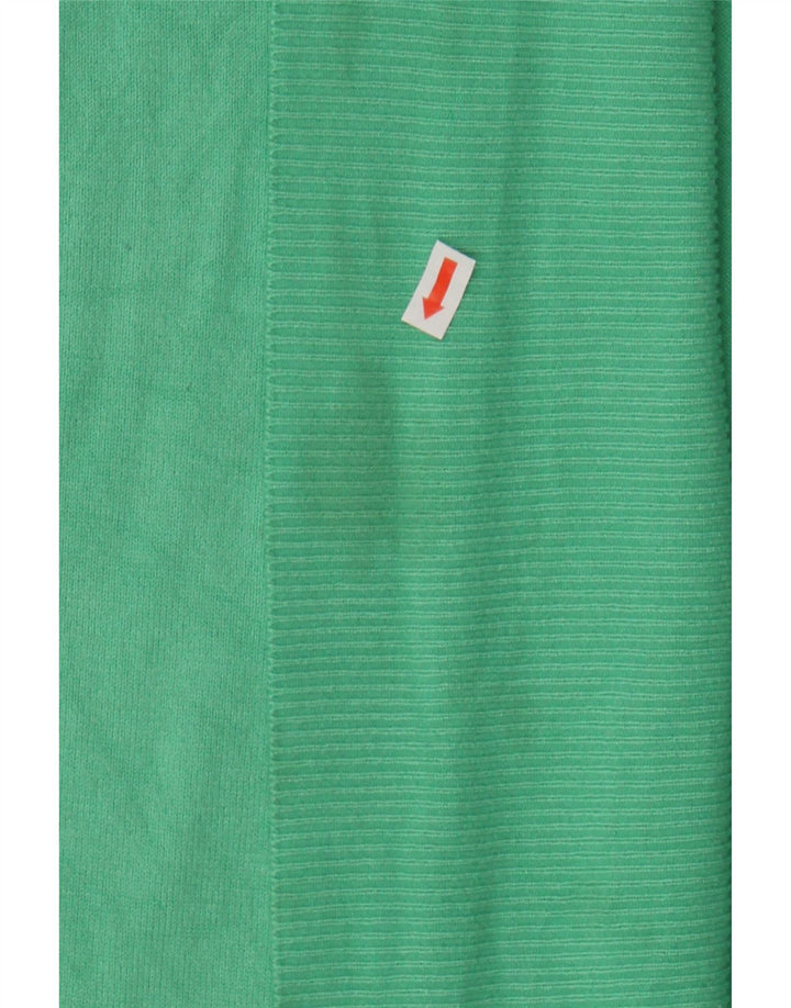 OASIS Womens Longline Open Cardigan Sweater UK 14 Medium Green Rayon Vintage Oasis and Second-Hand Oasis from Messina Hembry 