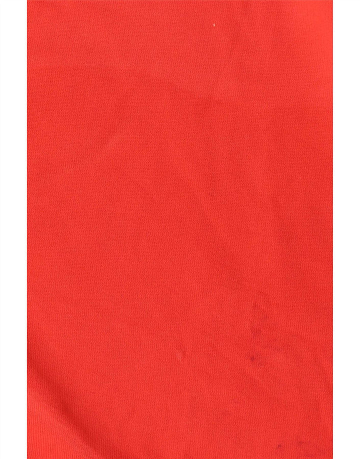 Joules Mens Sweatshirt Jumper Small Orange Cotton