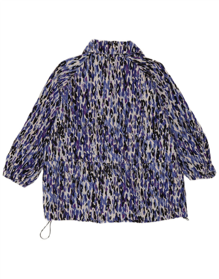LAURA ASHLEY Womens Windbreaker Jacket UK 18 XL Multicoloured Animal Print