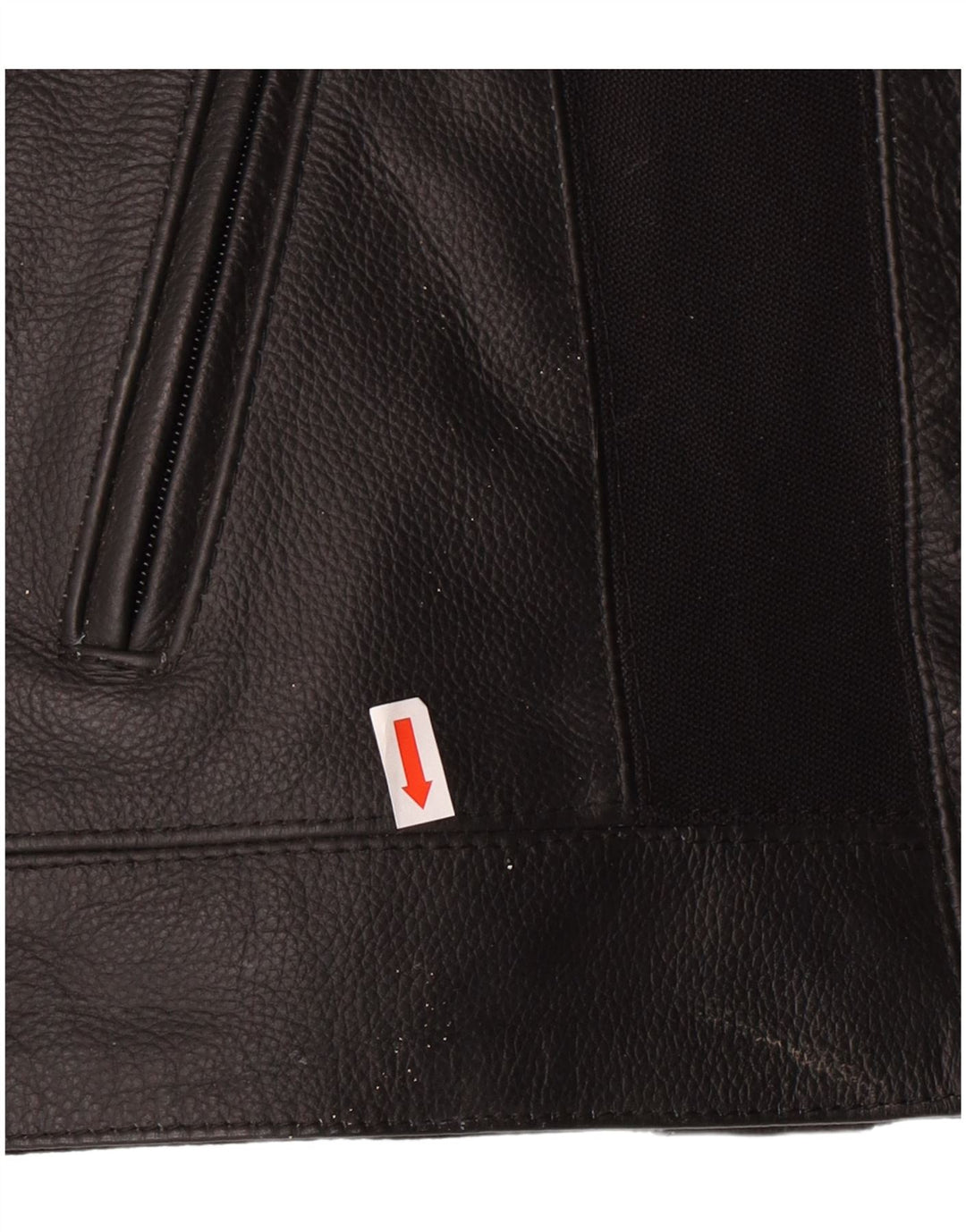 LEWIS Womens Leather Biker Jacket UK 18 XL  Black Leather