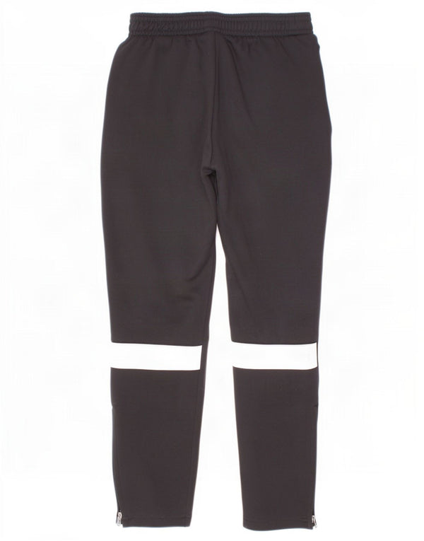 Nike Boys Dri Fit Tracksuit Trousers 8-9 Years Small Black Colourblock