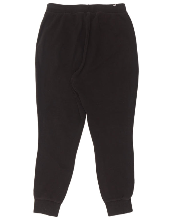 Puma Womens Tracksuit Trousers Joggers UK 14 Large  Black Colourblock
