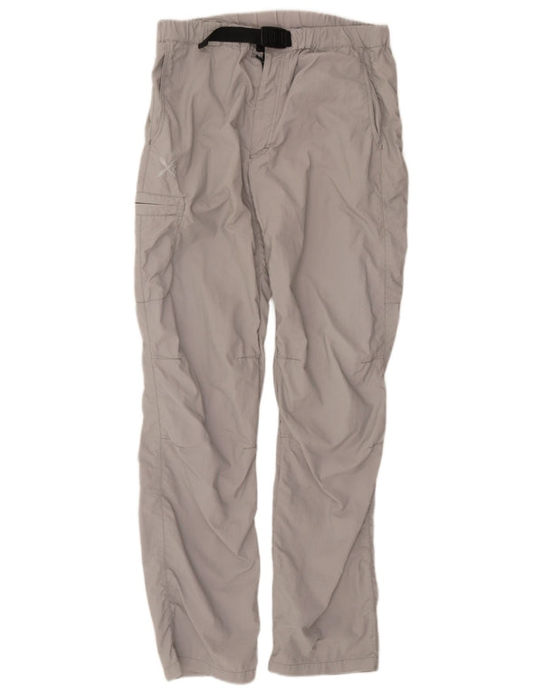 Montura Womens Straight Hiking Cargo Trousers Large W34 L33 Grey