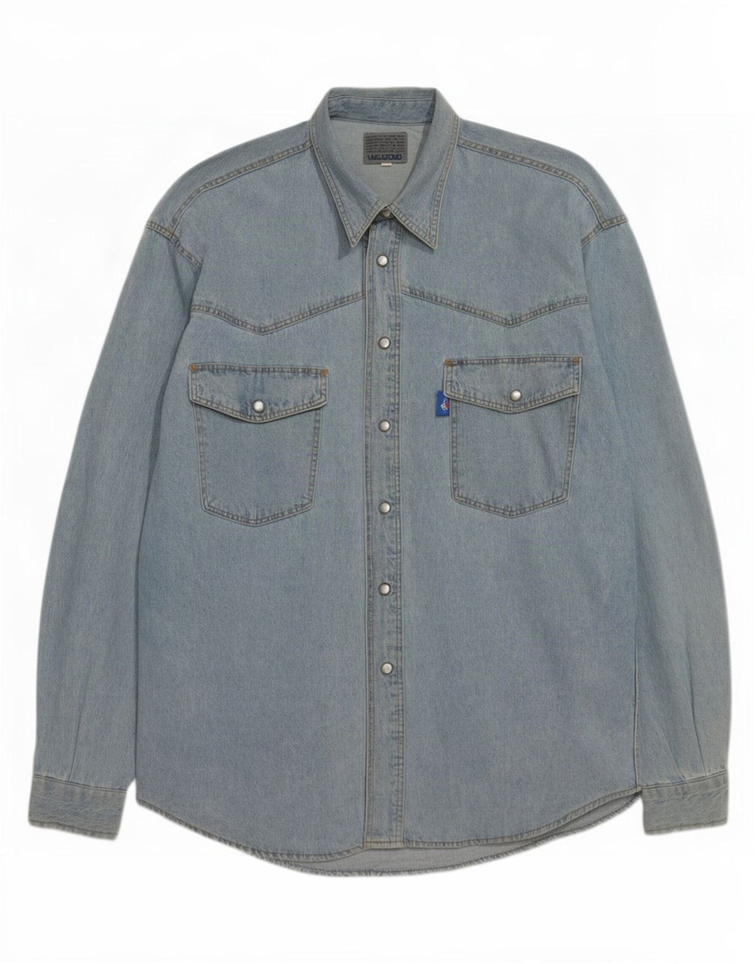 Vagabond Mens Denim Shirt Medium Blue