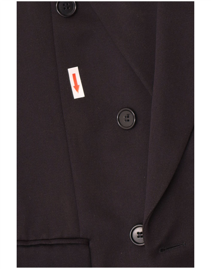 Hugo Boss Mens Double Breasted Blazer Jacket EU 48 Medium Navy Blue