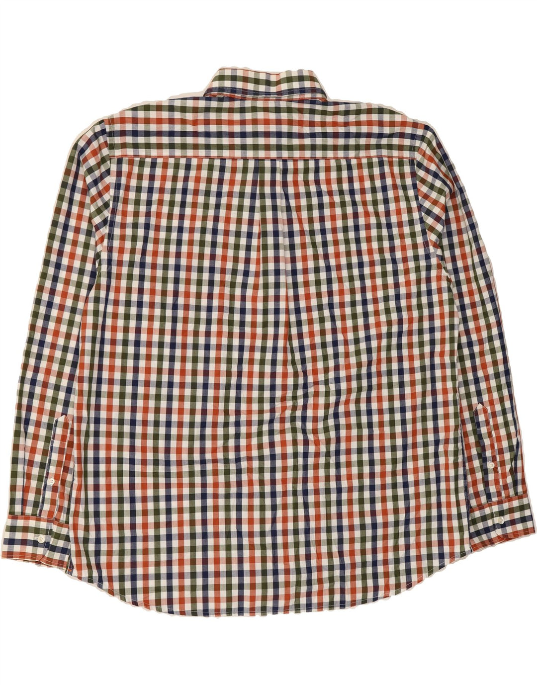 DOCKERS Mens Shirt XL Multicoloured Plaid Cotton Vintage Dockers and Second-Hand Dockers from Messina Hembry 