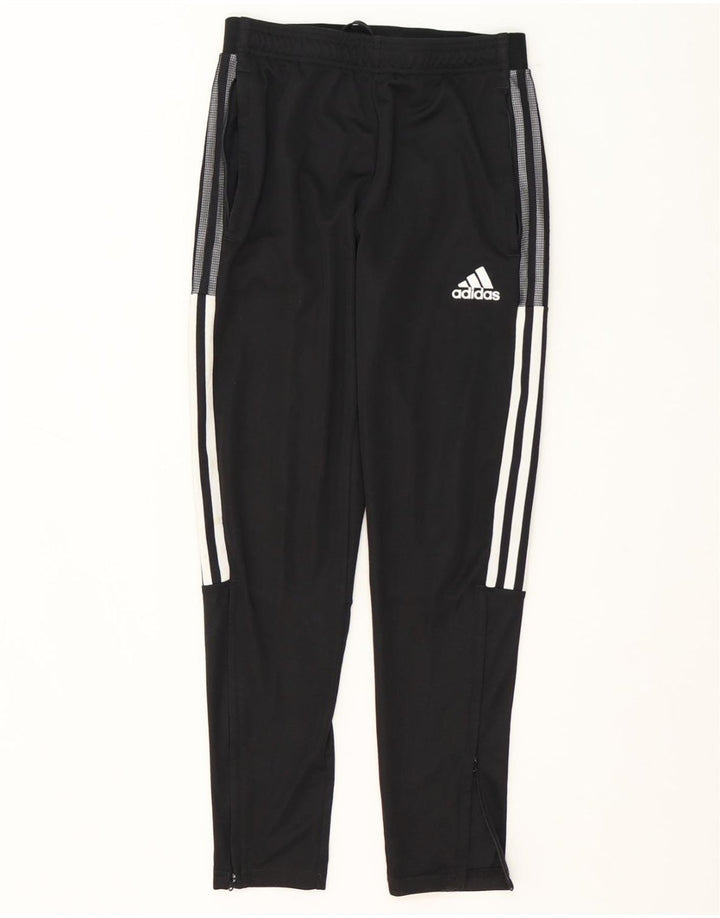 ADIDAS Mens Aeroready Tracksuit Trousers Small Black Polyester Vintage Adidas and Second-Hand Adidas from Messina Hembry 