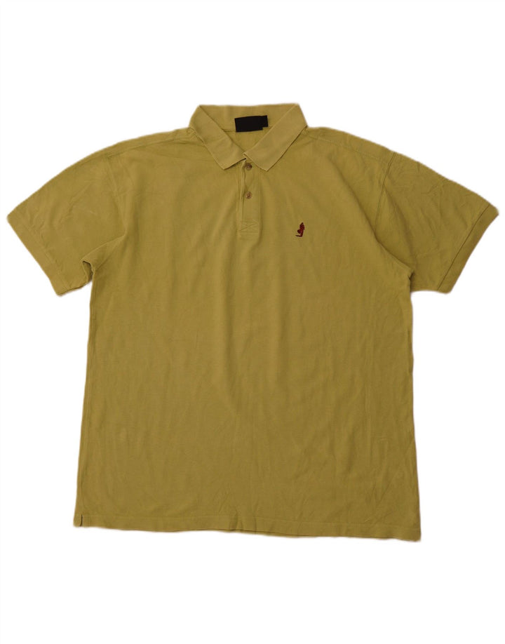 MARLBORO CLASSICS Mens Polo Shirt XL Green Cotton